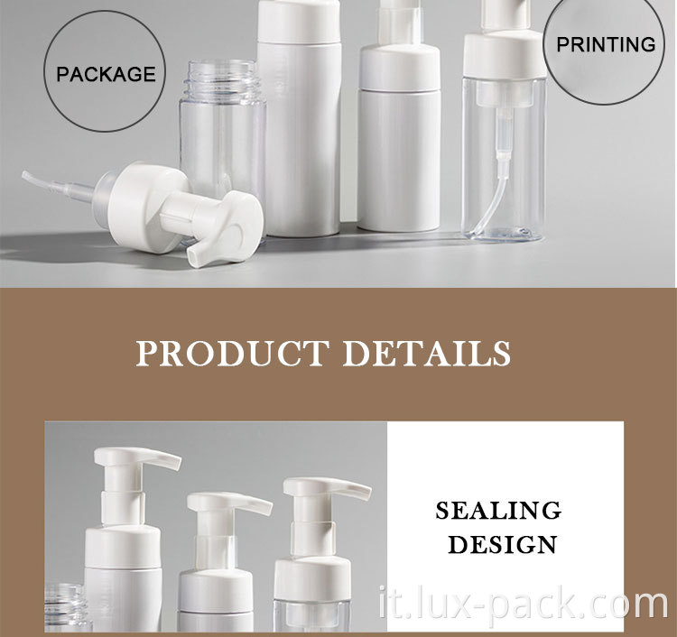 30 ml 50 ml 60 ml 100 ml 150 ml 200 ml White PEM SPOAM POMA POMAMENT FOAMING